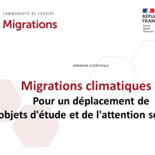 Migrations climatiques ? Pour un déplacement de l’attention scientifique